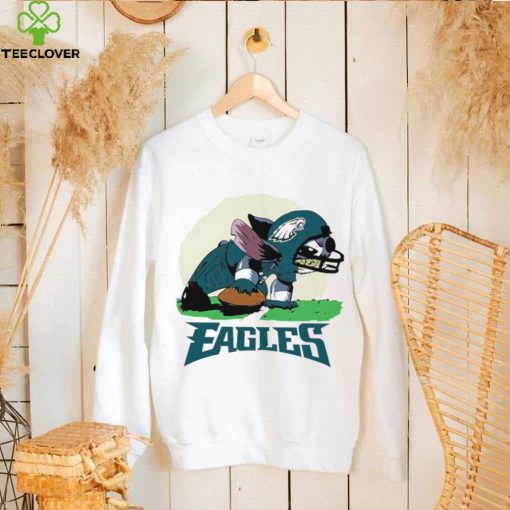 Angry Stitch character player Philadelphia Eagles football logo hoodie, sweater, longsleeve, shirt v-neck, t-shirt