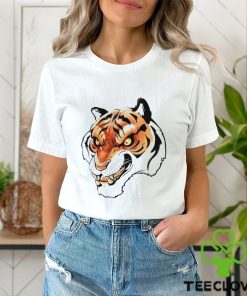 Angry Tiger head art shirt