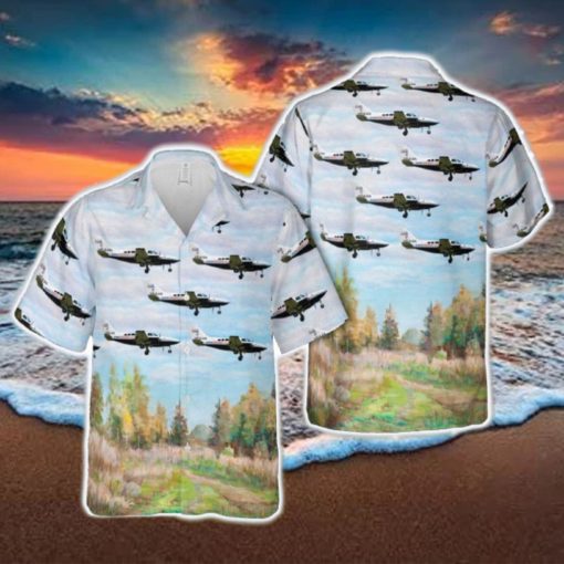 Anguilla Air Services Cessna 402 Hawaiian Shirt For Beach Fans