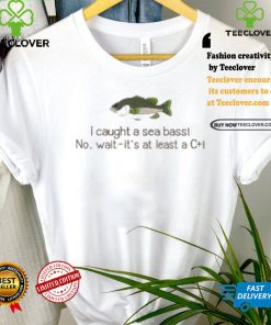 Animal Crossing I Caught A Sea Bass No Wait It’s At Least A C+ Shirt