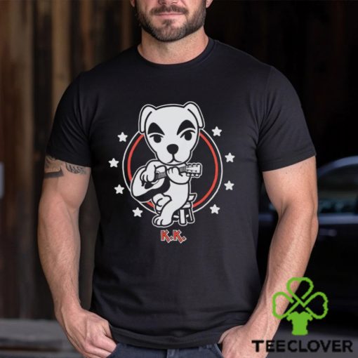 Animal Crossing New Horizons K.K. Slider Tonal Boyfriend Fit Girls T Shirt