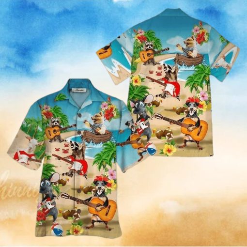 Animal Guitar Hawaiian Shirt