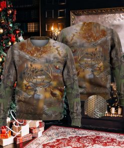 Animal Hunting Ugly Christmas Sweater