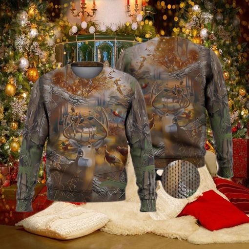 Animal Hunting Ugly Christmas Sweater