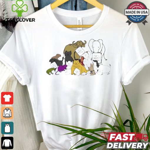 Animals with Kamala Harris Signs 2024 T Shirt