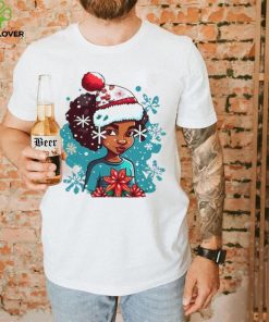 Anime Christmas Girl Pattern Shirt, Clothes For Winter For Kid