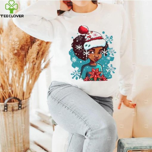 Anime Christmas Girl Pattern Shirt, Clothes For Winter For Kid