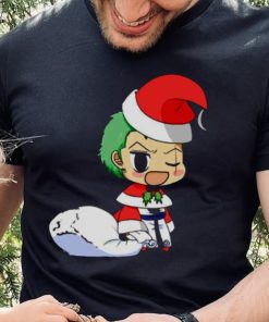 Anime Christmas One Piece Zoro shirt