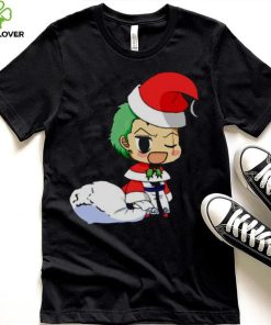Anime Christmas One Piece Zoro shirt