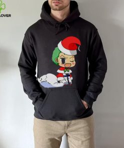 Anime Christmas One Piece Zoro shirt