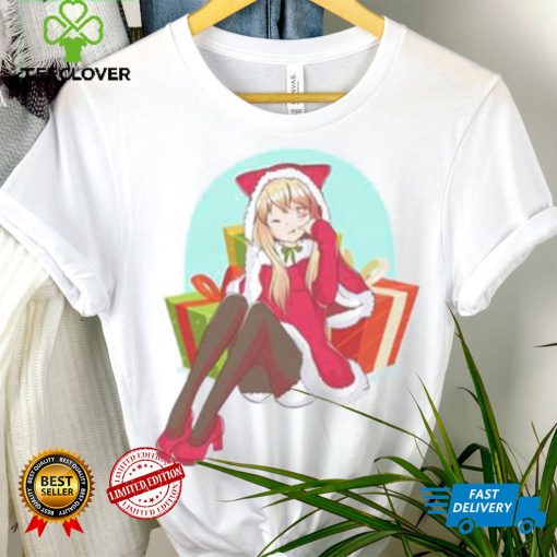 Anime Christmas T shirt For Girl, Anime Xmas Shirt