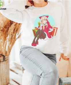 Anime Christmas T shirt For Girl, Anime Xmas Shirt