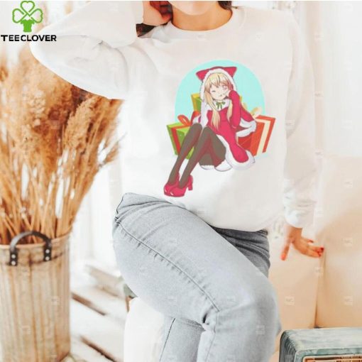 Anime Christmas T shirt For Girl, Anime Xmas Shirt