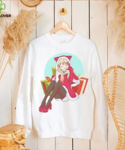 Anime Christmas T shirt For Girl, Anime Xmas Shirt