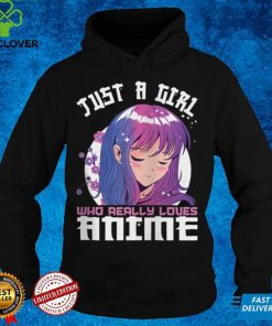 Anime Gifts for Teen Girls Just A Girl Who Loves Anime Zip Hoodie