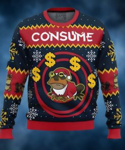 Anime Hypnotoad Consume Futurama Ugly Christmas Sweater