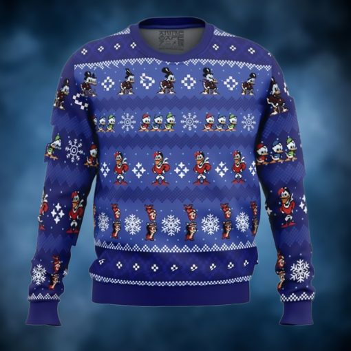 Anime Merry Christmas Uncle Scrooge DuckTales Ugly Christmas Sweater