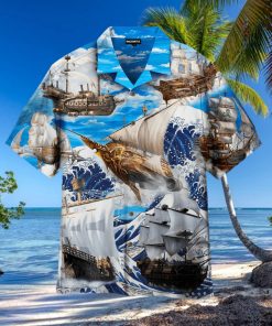 Anime Ships Hawaiian Shirt