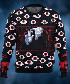 Anime Sweater Alucard Eyes Hellsing Ugly Christmas Sweater