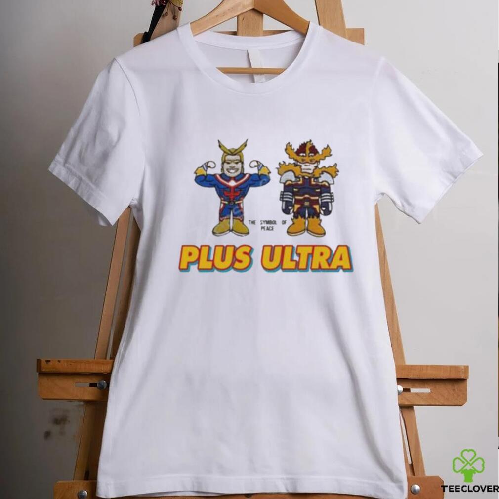 Animekickback merch hero plus ultra chenille shirt Animekickback merch hero plus ultra chenille shirt