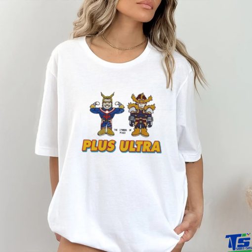 Animekickback merch hero plus ultra chenille shirt