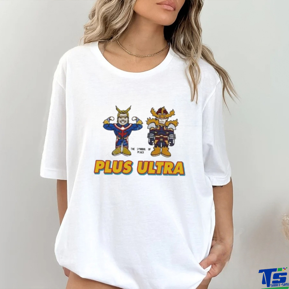 Animekickback merch hero plus ultra chenille shirt Animekickback merch hero plus ultra chenille shirt