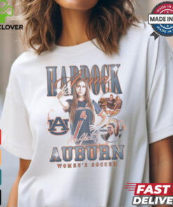 Anna Haddock Auburn Women’s Soccer 90s Retro Signature Graphic t shirt