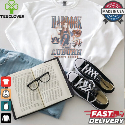 Anna Haddock Auburn Women’s Soccer 90s Retro Signature Graphic t shirt