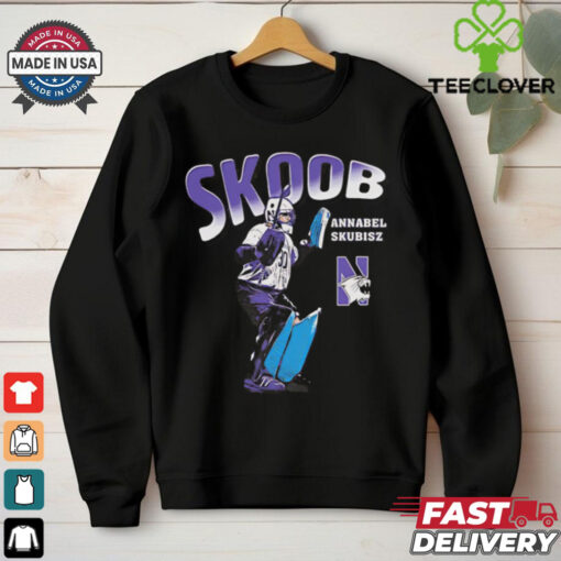 Annabel Skubisz Northwestern Wildcats women’s field hockey 90s graphic shirt
