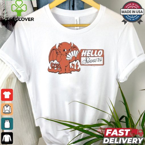 Annamarie Forcino Hello Sinners T shirt