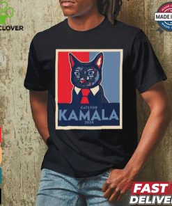 Anne Burrell Wearing Politically Purrfect Cats For Kamala 2024 Shirt