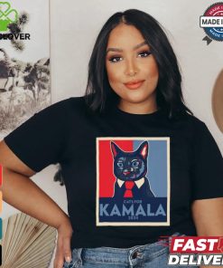Anne Burrell Wearing Politically Purrfect Cats For Kamala 2024 Shirt