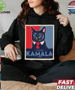 Anne Burrell Wearing Politically Purrfect Cats For Kamala 2024 Shirt