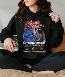 Anniversary 1971–2024 Thank You For The Memories Signature T Shirt