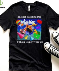 Another beautiful day without using y = mx+b shirt 7 Another beautiful day without using y = mx+b shirt