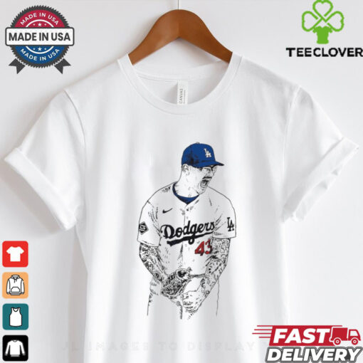 Anthony Bandana, 2024 Los Angeles Dodger MLB Hand Drawing t hoodie, sweater, longsleeve, shirt v-neck, t-shirt