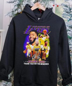 Anthony Davis Star Of Los Angeles Lakers Signature Thank You For The Memories T Shirt