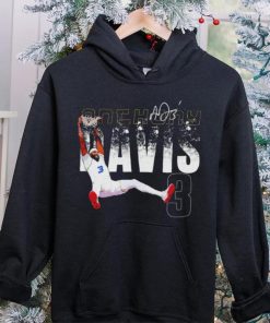 Anthony Davis professional basketball player Los Angeles Lakers number 3 signature shirt