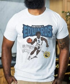 Anthony Edwards He’s On Fire Minnesota Timberwolves Comic Shirt