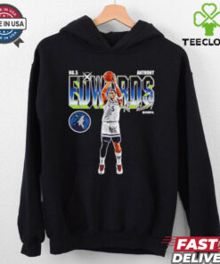 Anthony Edwards Minnesota Timberwolves Futuristic signature shirt