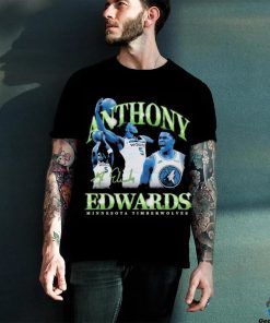 Anthony Edwards Minnesota Timberwolves Retro ’90s Signature Shirt