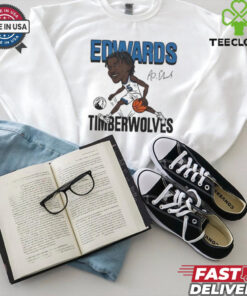 Anthony Edwards Minnesota Timberwolves signature vintage shirt