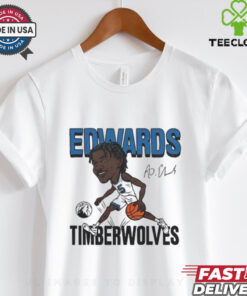 Anthony Edwards Minnesota Timberwolves signature vintage shirt