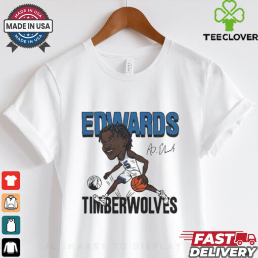 Anthony Edwards Minnesota Timberwolves signature vintage shirt