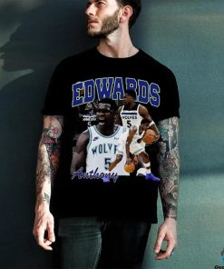 Anthony Edwards Timberwolves Highlights Graphic T shirt