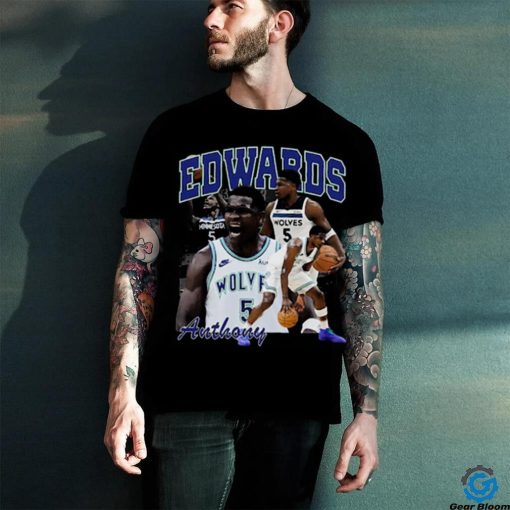 Anthony Edwards Timberwolves Highlights Graphic T hoodie, sweater, longsleeve, shirt v-neck, t-shirt