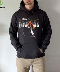 Anthony Edwards professional basketball player Minnesota Timberwolves number 5 signature shirt