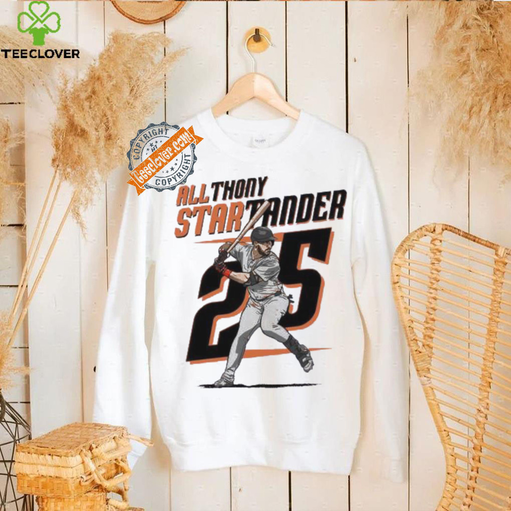 Anthony Santander All Star Baltimore baseball shirt Anthony Santander All Star Baltimore baseball shirt