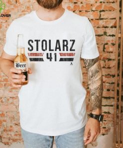 Anthony Stolarz Anaheim Font Shirt