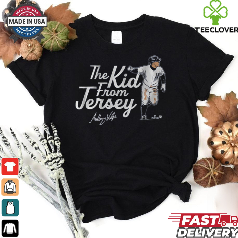 Anthony Volpe The Kid from Jersey T Shirt Anthony Volpe The Kid from Jersey T Shirt